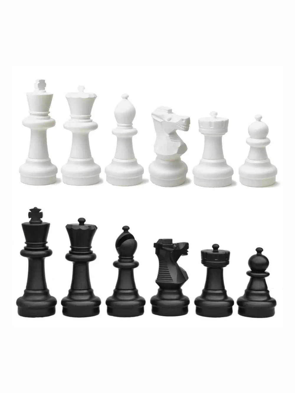 16″ Giant Outdoor Chess Set with Board - Image 4