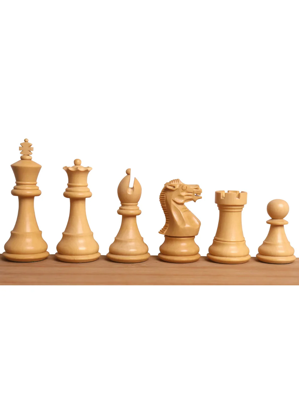 16" Premier Series Magnetic Travel Chess Set- Ebony & Maple Wood Board with Ebonised Boxwood Pieces - Image 5