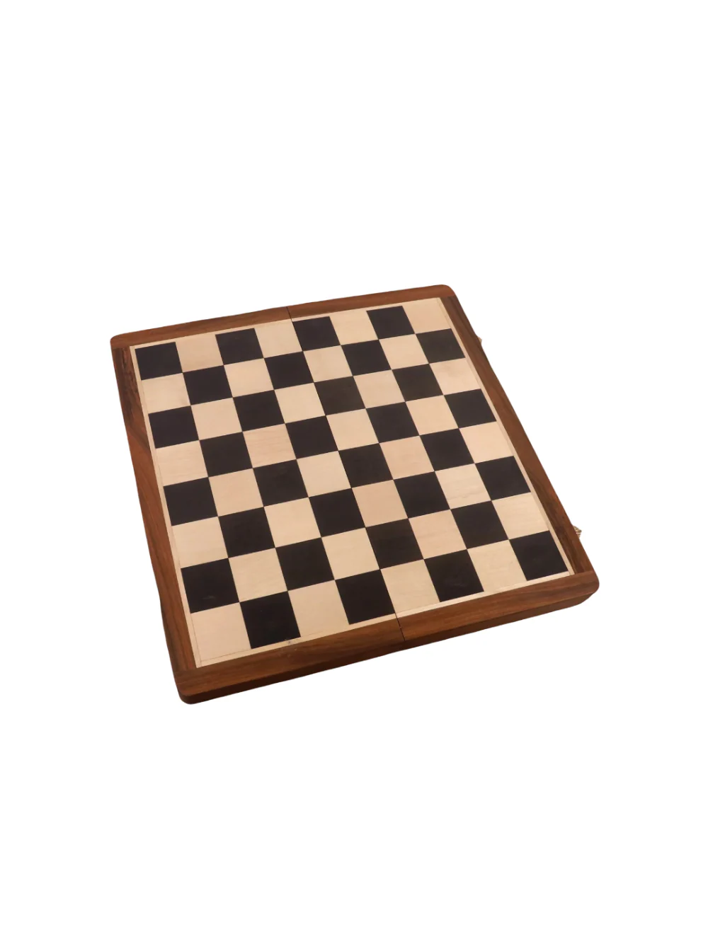 16" Premier Series Magnetic Travel Chess Set- Ebony & Maple Wood Board with Ebonised Boxwood Pieces - Image 6