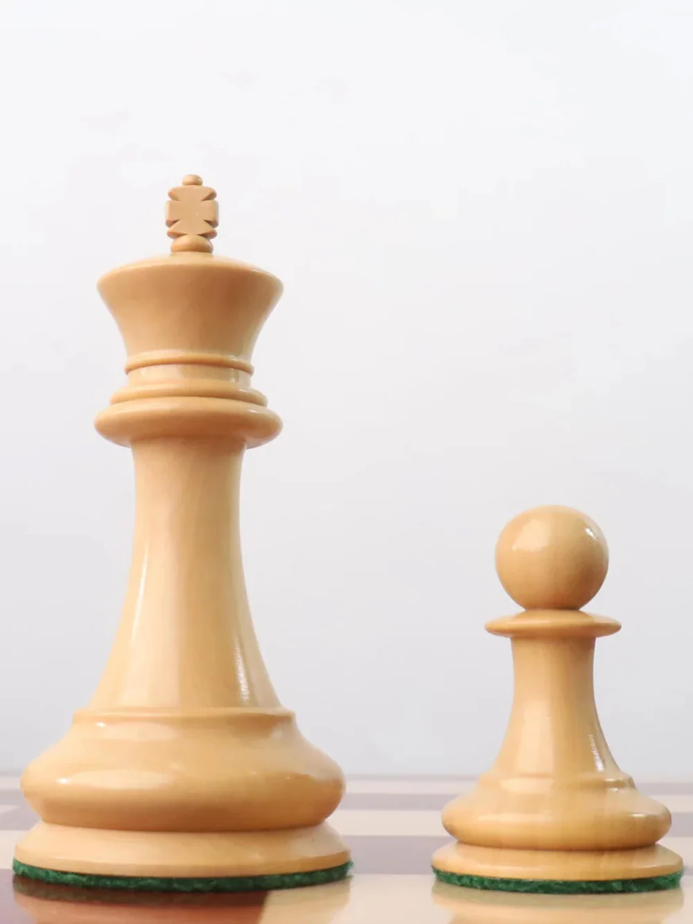 1849 Jacques Cook Staunton Collectors Chess Pieces - Bud Rosewood - 3.75" - Image 6
