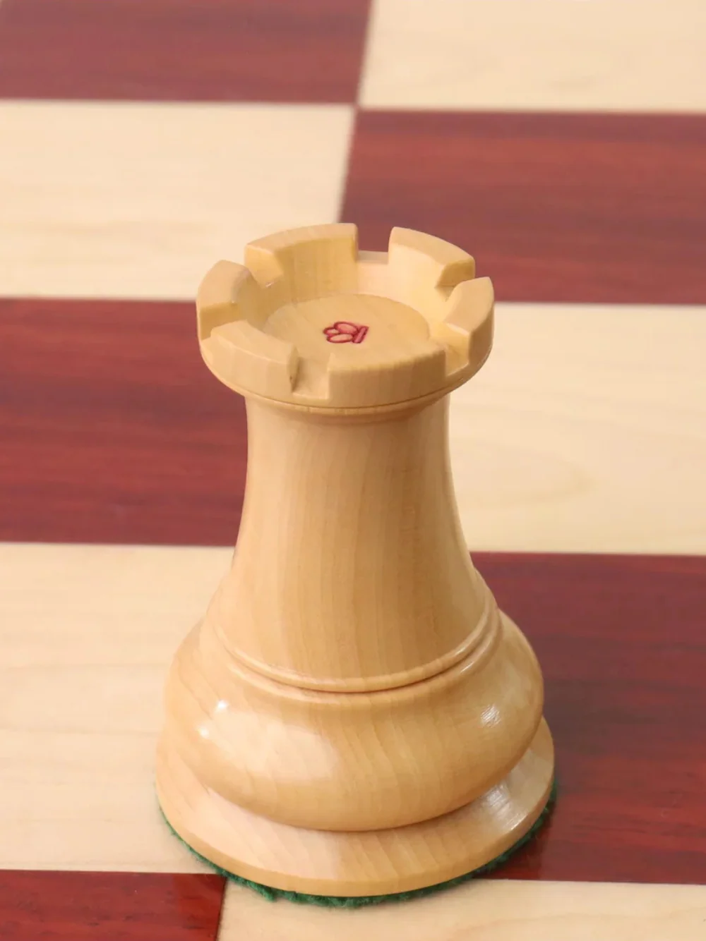 1849 Jacques Cook Staunton Collectors Chess Pieces - Bud Rosewood - 3.75" - Image 9