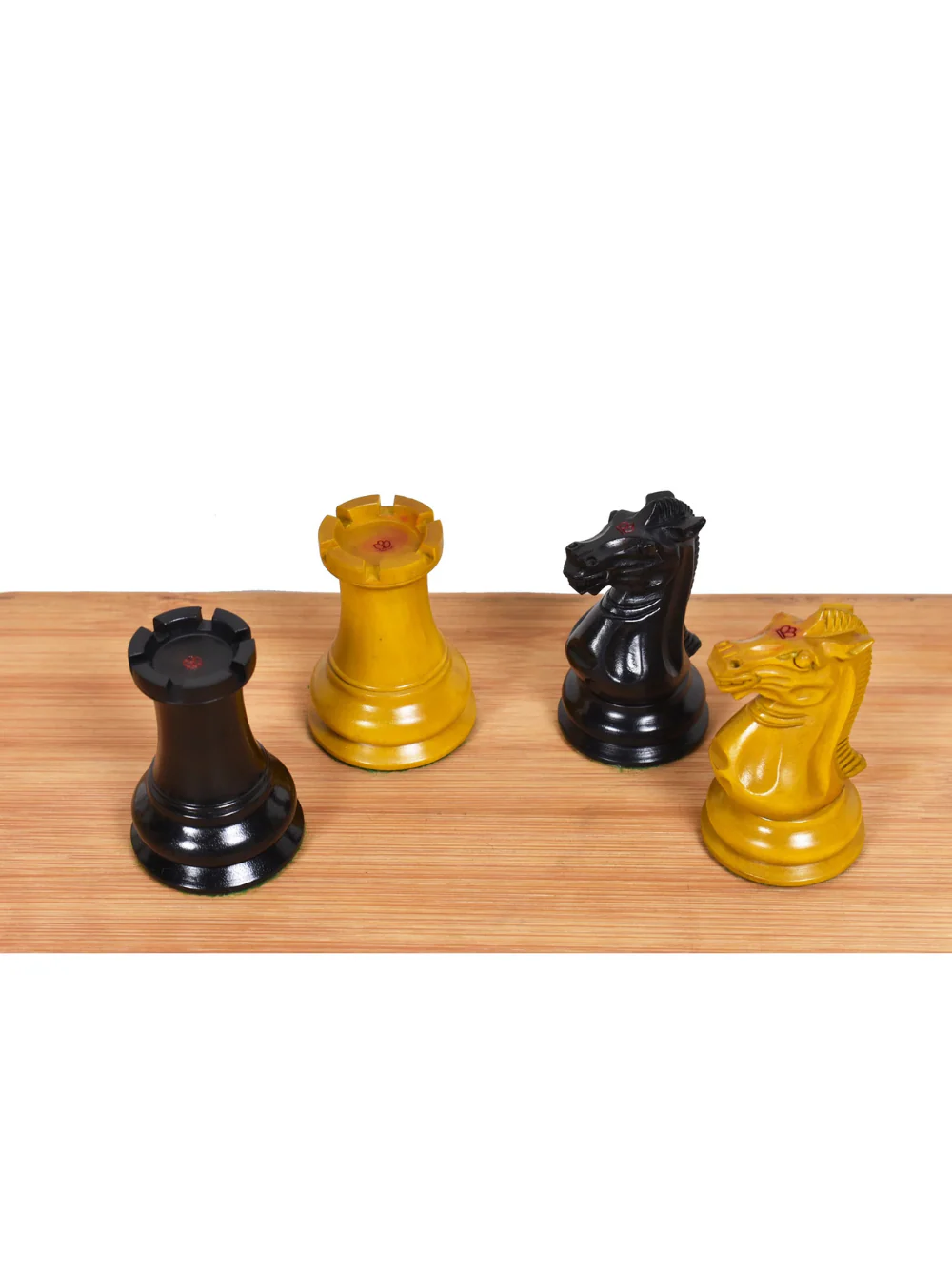 1849 Jacques Cook Staunton Collectors Chess Pieces - Ebony Wood - 3.75" - Image 5