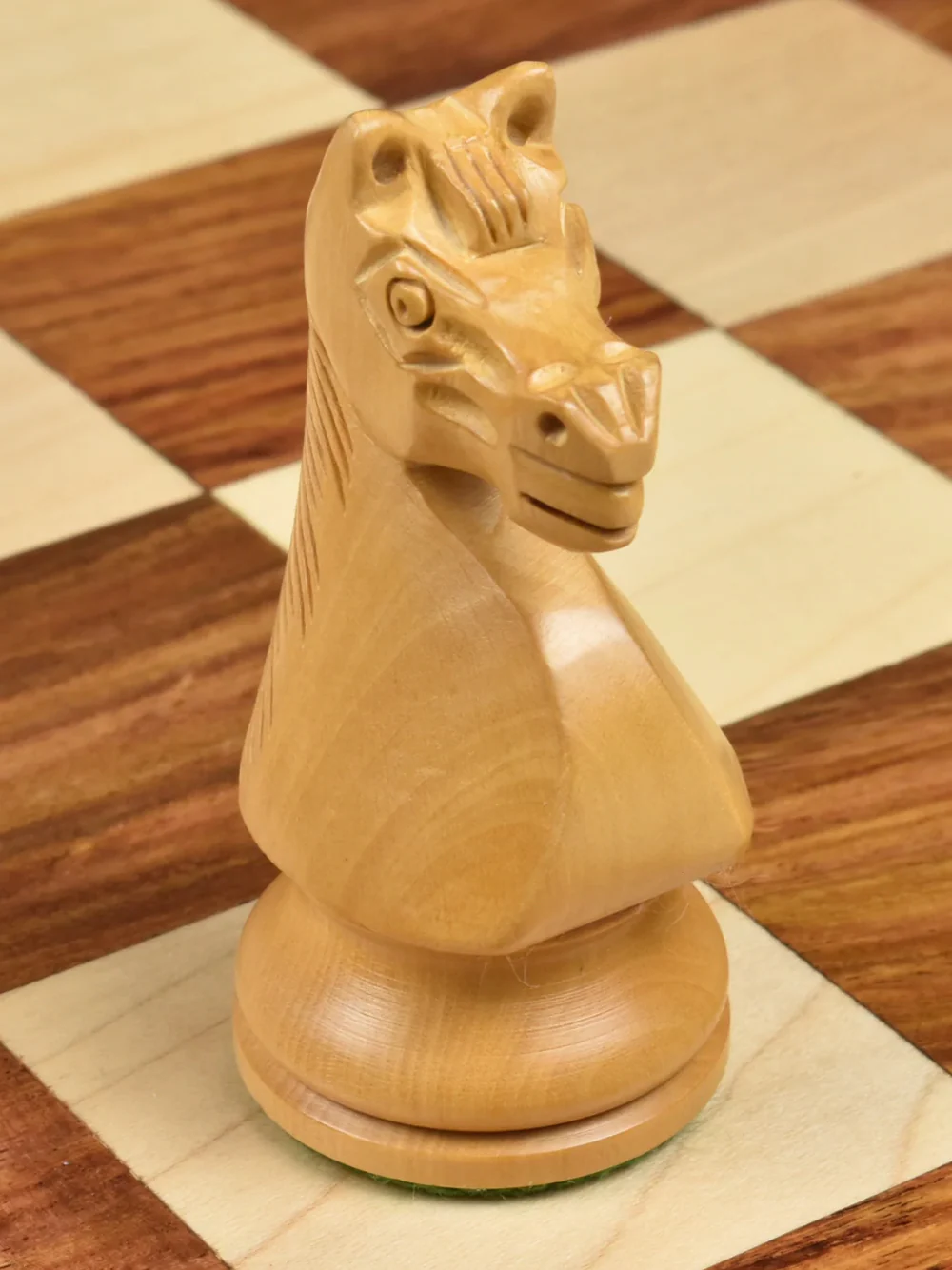 1920's German Collectors' Chess Set- Chess Pieces Only- Golden Rosewood - 4.1" - Image 5