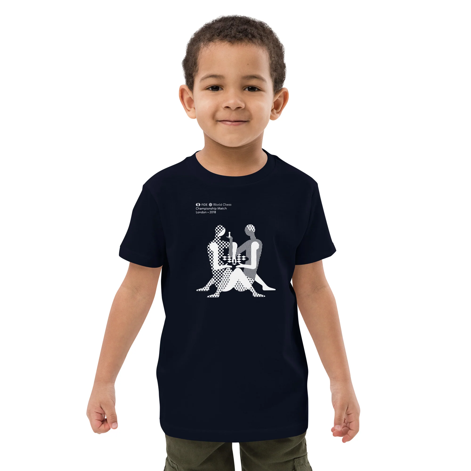 2018 World Chess Championship T-Shirt Kids Edition - Image 4