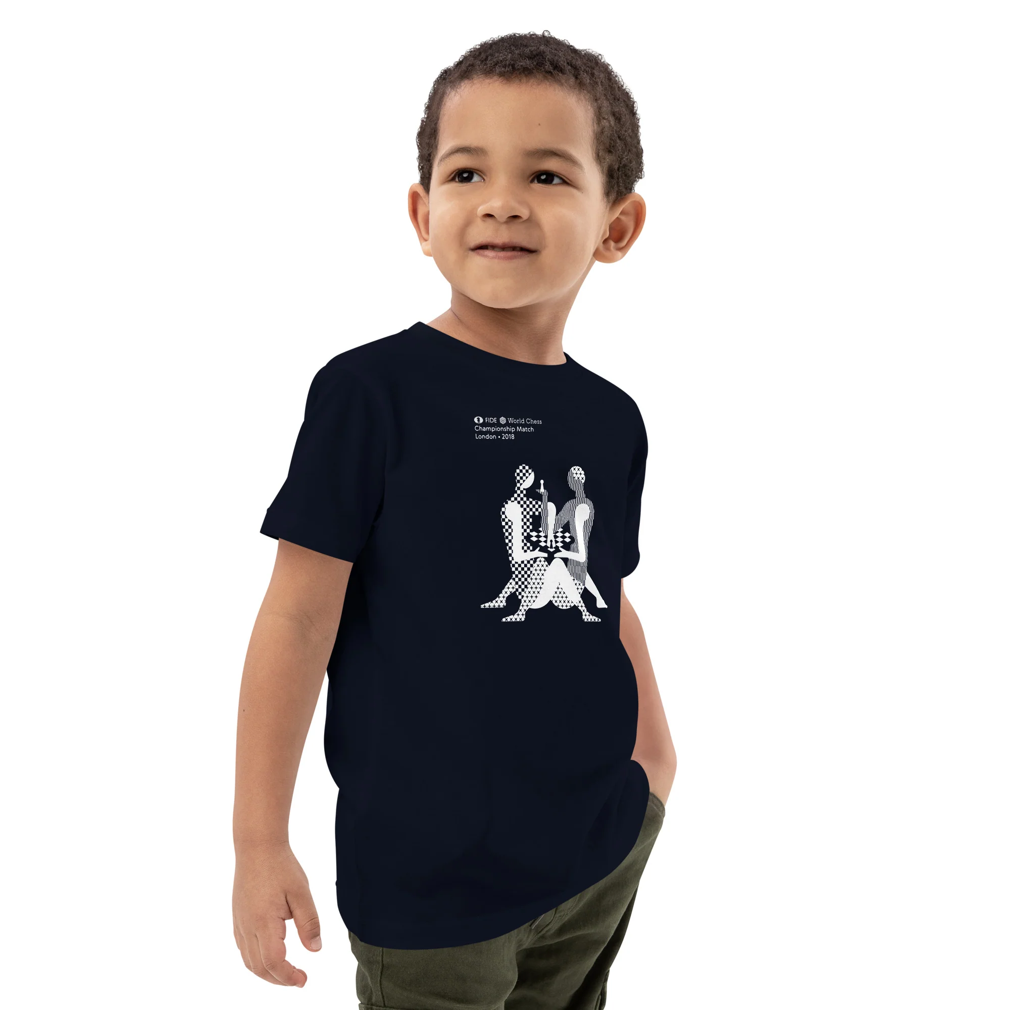 2018 World Chess Championship T-Shirt Kids Edition - Image 5