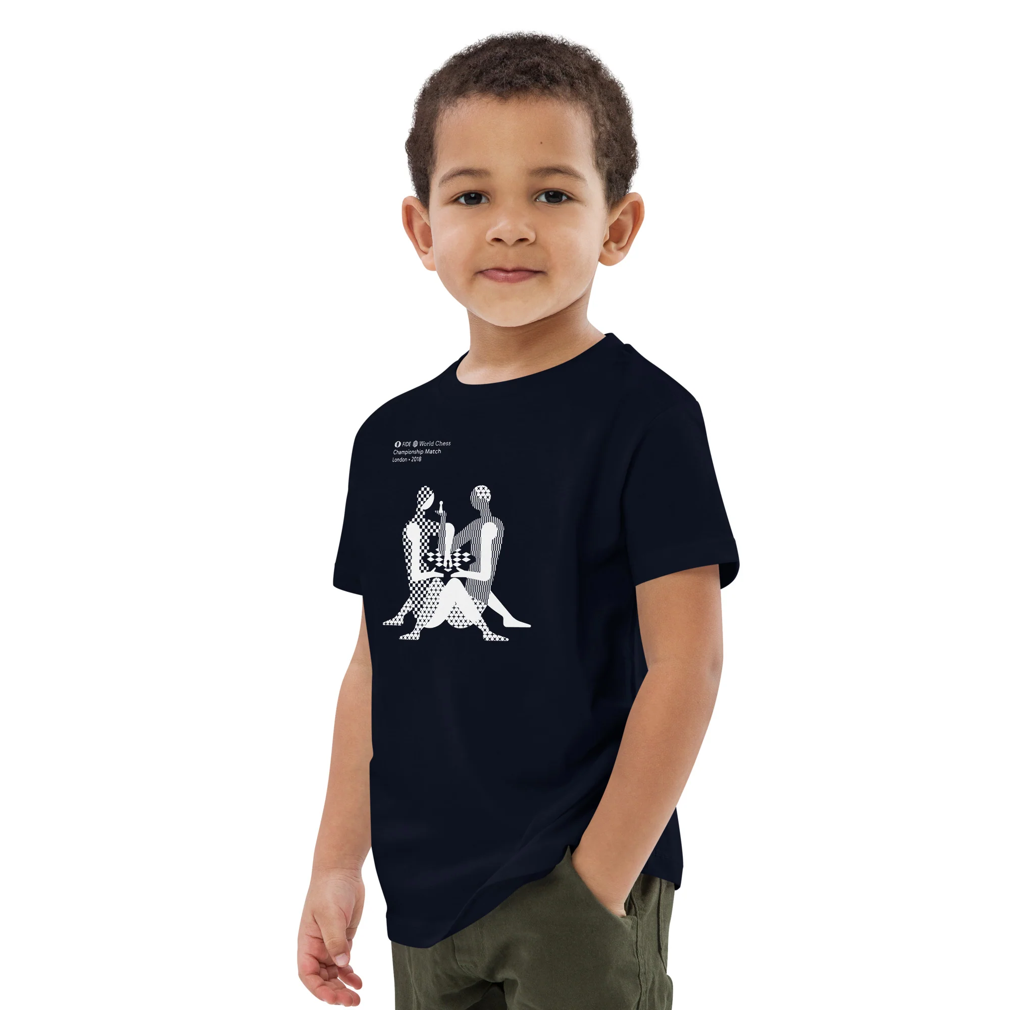2018 World Chess Championship T-Shirt Kids Edition - Image 6
