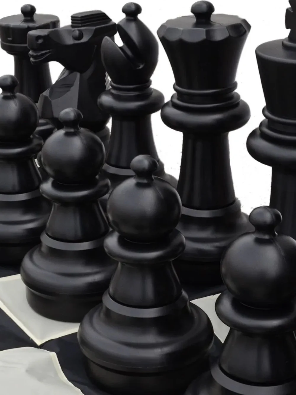 25″ Giant Outdoor Chess Set with Board - Image 3