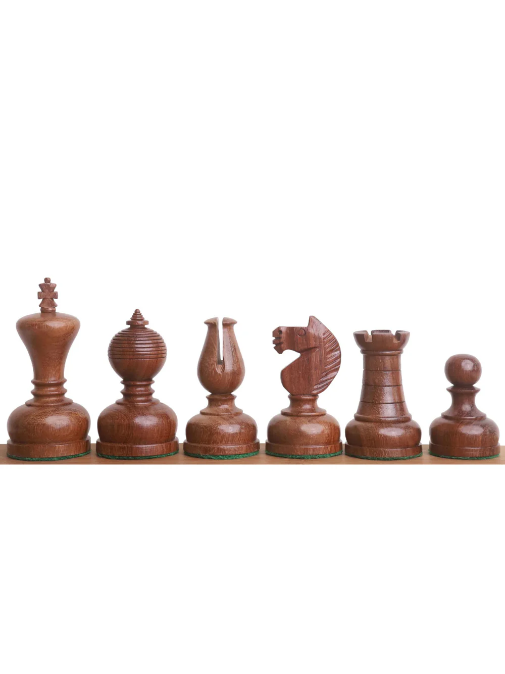 3.1" Library Chess Set - Staunton Pieces with Board & Box - Image 3