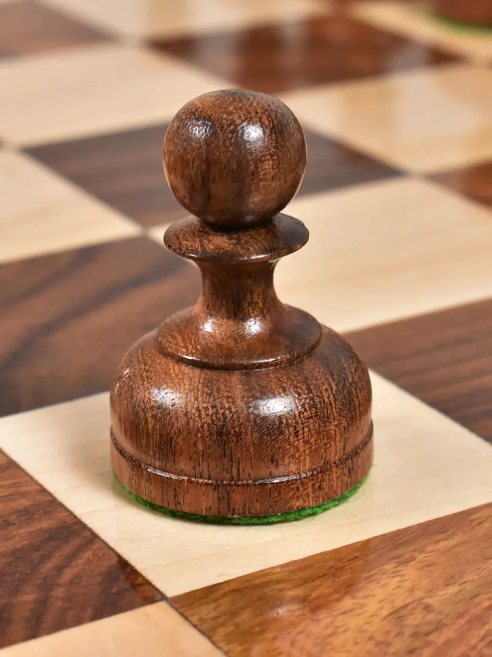 3.1" Library Chess Set - Staunton Pieces with Board & Box - Image 8