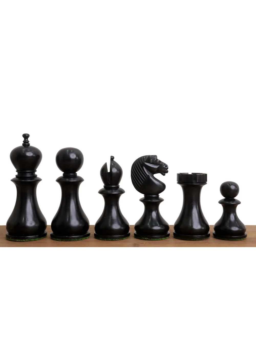 3.6" English Dublin Pattern Set - Antiqued Boxwood Pieces, Board & Box - Image 5