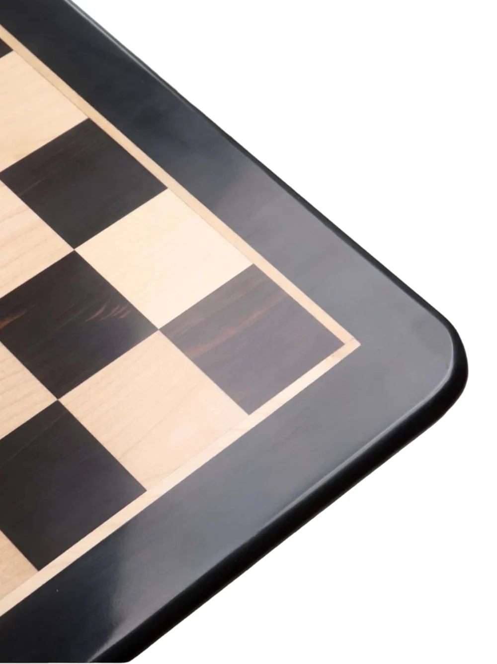 3.8" Imperial Staunton Luxury Ebony Wood Chess set 21" Ebony Chess Board and Box - Image 5