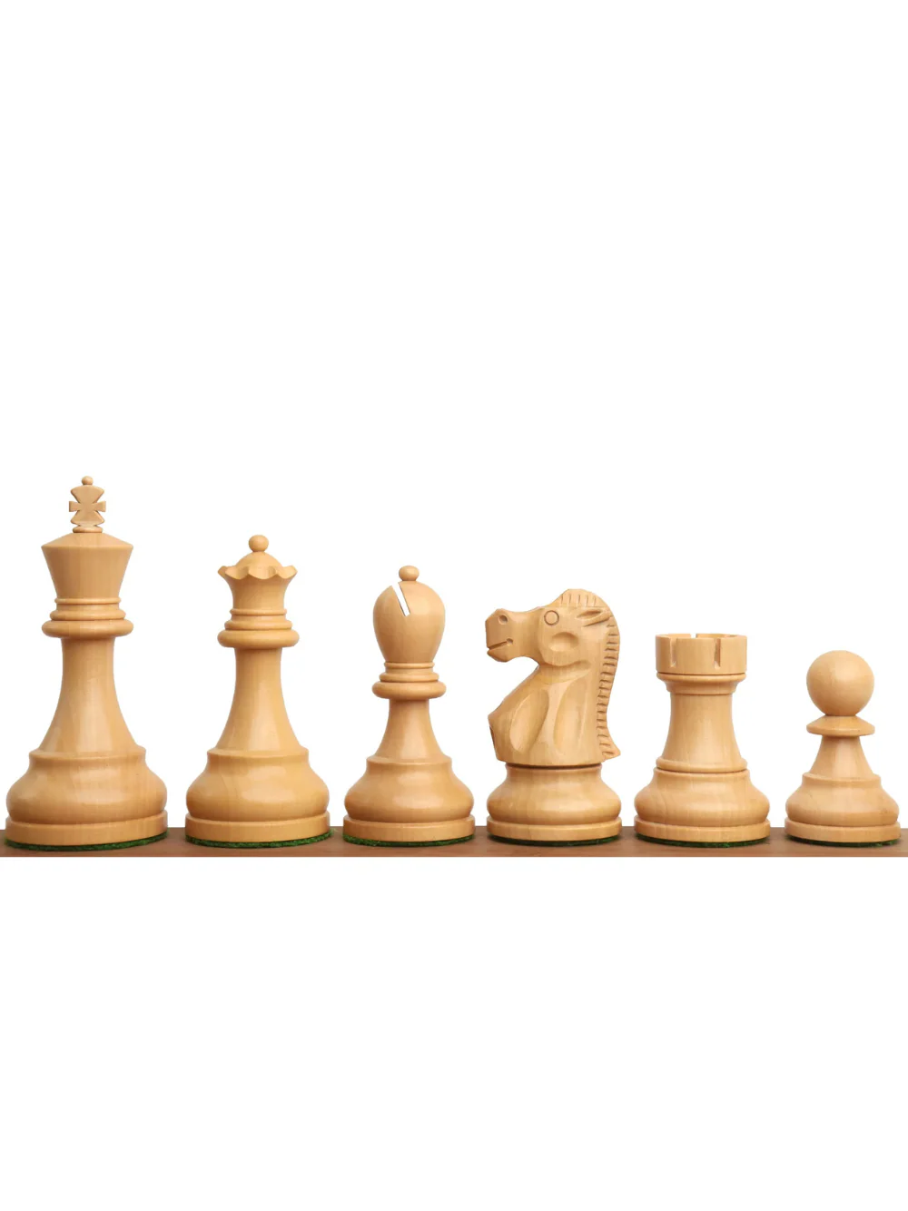 Reykjavik Series Staunton Chess Pieces - Weighted Boxwood - 3.8" King - Image 3