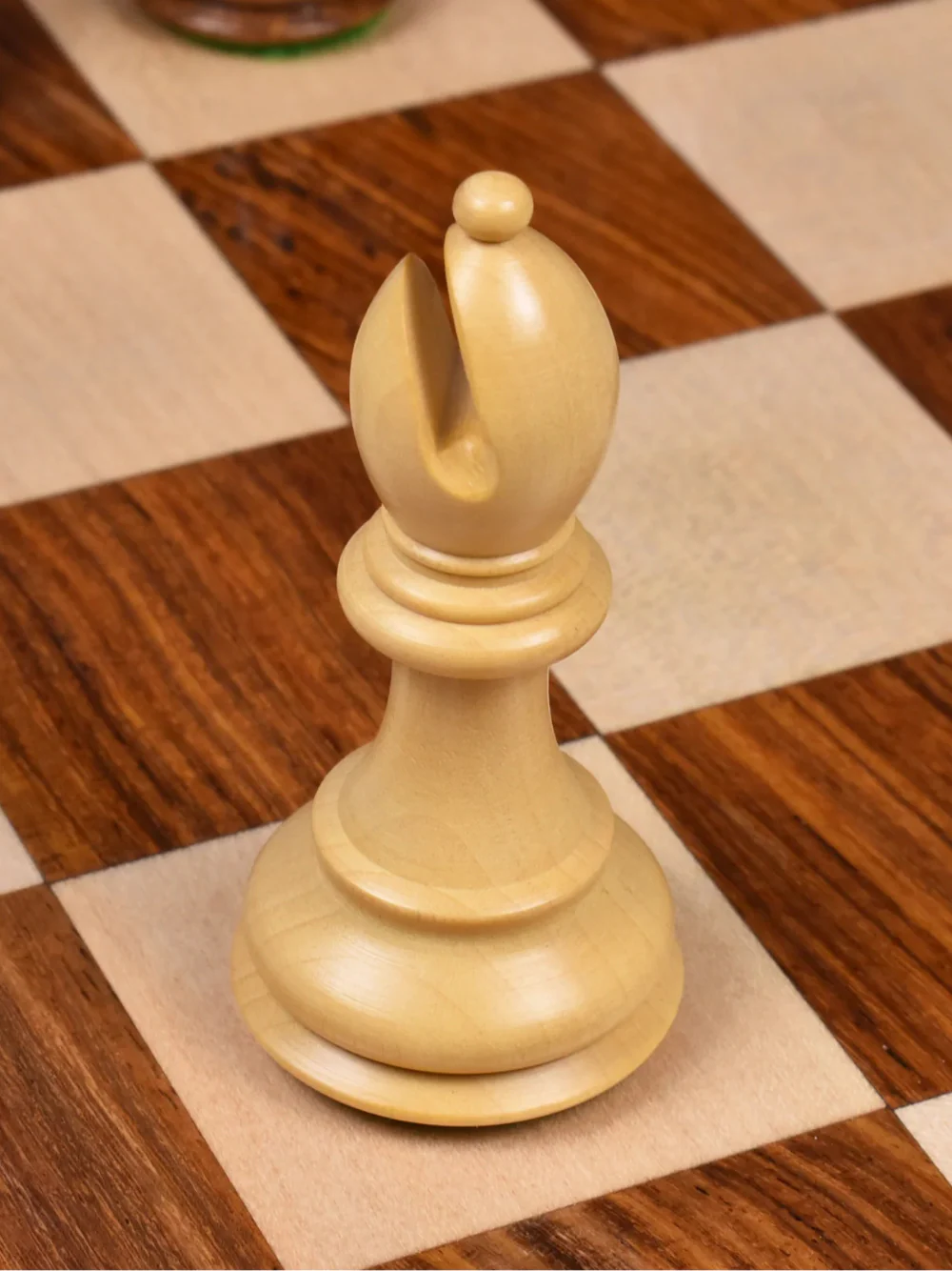 3.9" Craftsman Knight Staunton Chess Pieces Double Weighted - Image 5