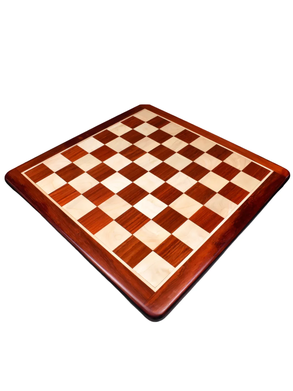 3.9" Exclusive Alban Staunton Chess Set - Bud Rosewood Pieces with Board & Box - Image 5
