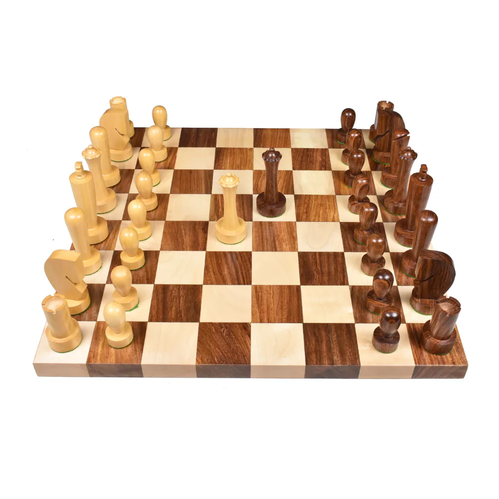 3.9" Minimalist Berliner Chess set