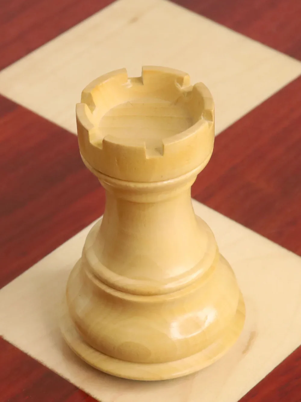 3.9" Russian Zagreb 59' Chess Pieces Double Weighted Bud Rose Wood - Image 12
