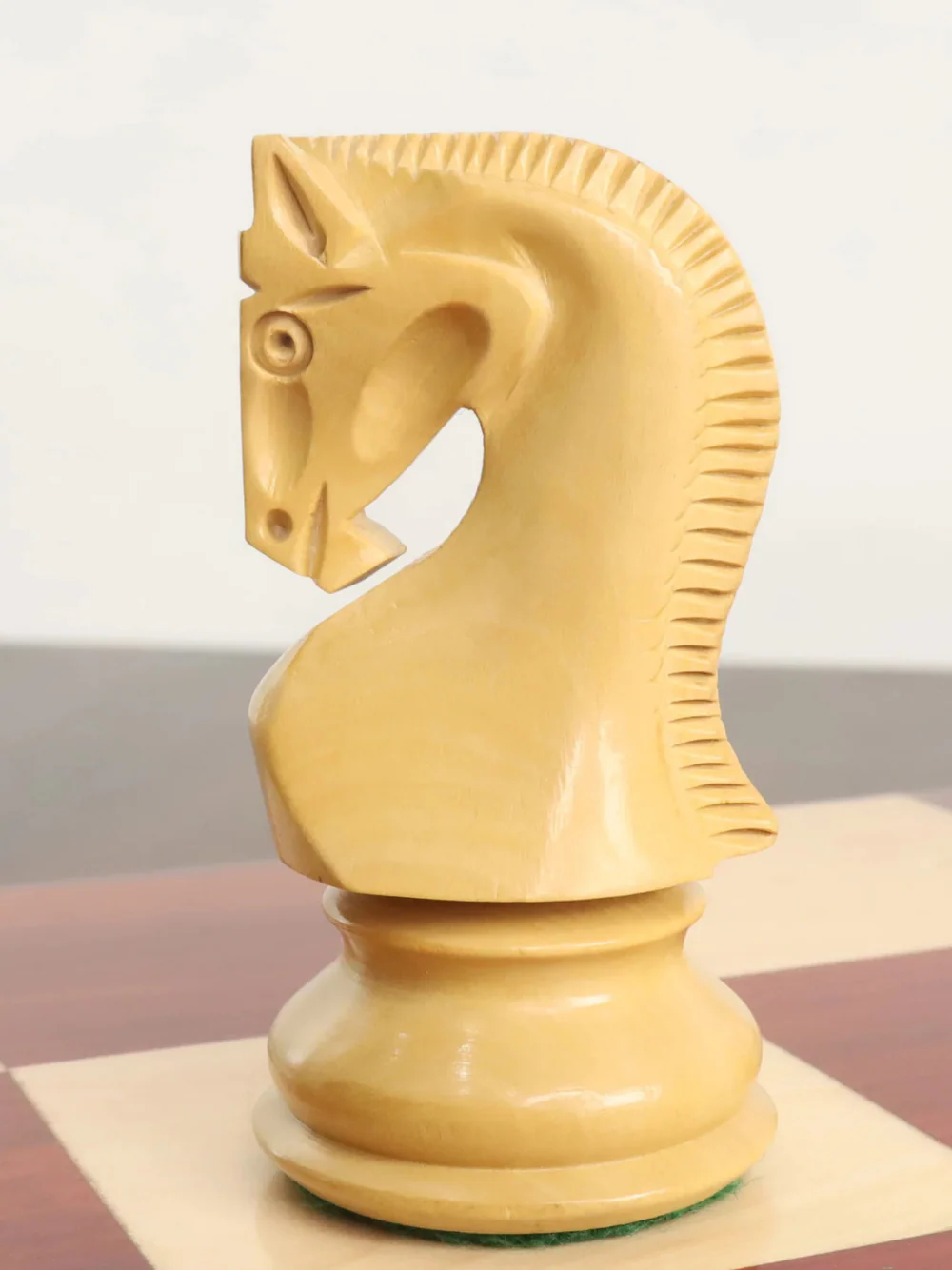 3.9" Russian Zagreb 59' Chess Pieces Double Weighted Bud Rose Wood - Image 7
