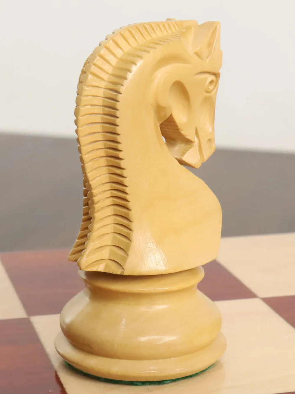 3.9" Russian Zagreb 59' Chess Pieces Double Weighted Bud Rose Wood - Image 8