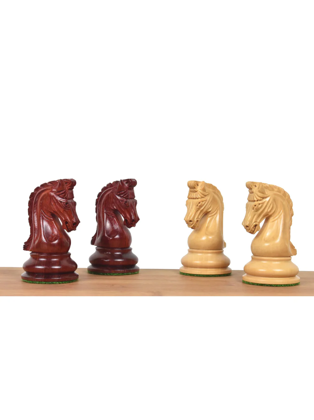 Repro 2016 Sinquefield Staunton Chess Pieces Bud Rosewood-Triple Weight - Image 4