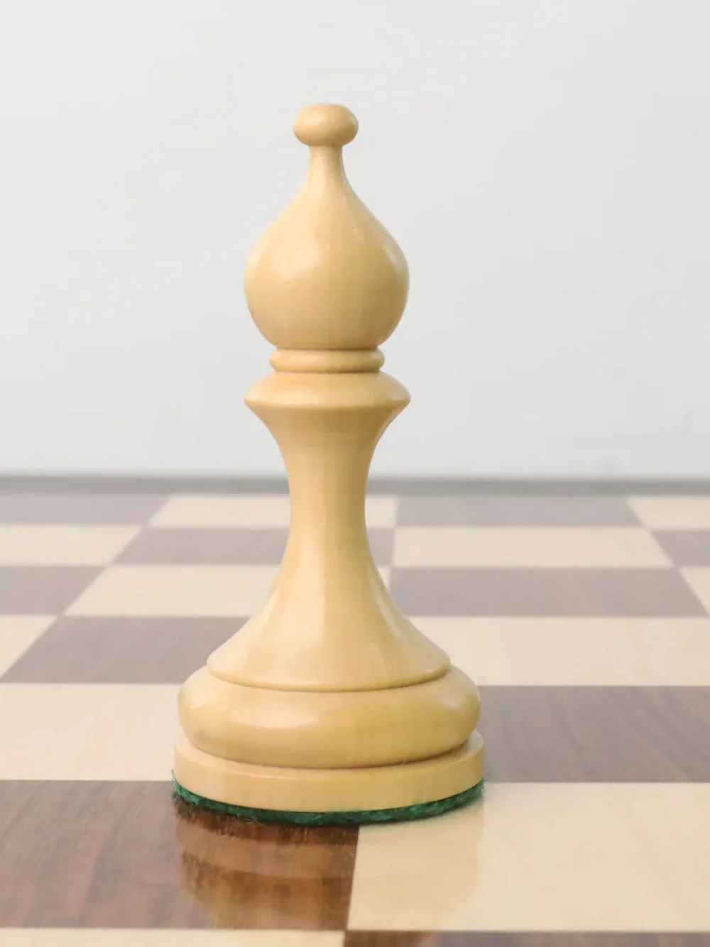 4.5" Soviet Russian 1960's Chess Set - Chess Pieces Only - Double Weighted Golden Rosewood - Image 9