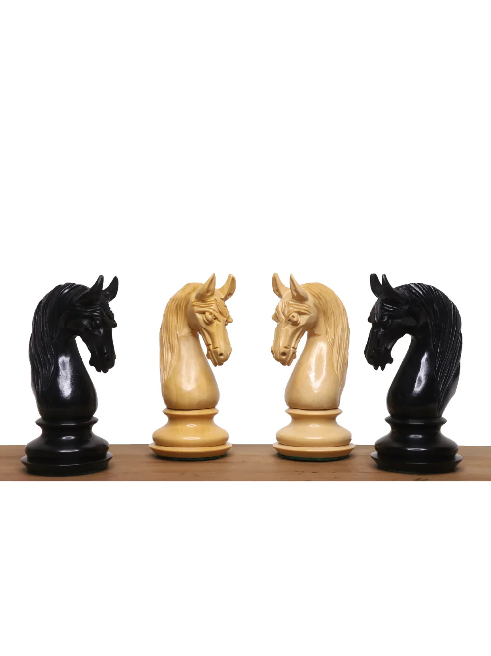 4.6" Bath Luxury Staunton Pieces Only Set - Ebony Wood and Triple Weight - Image 4