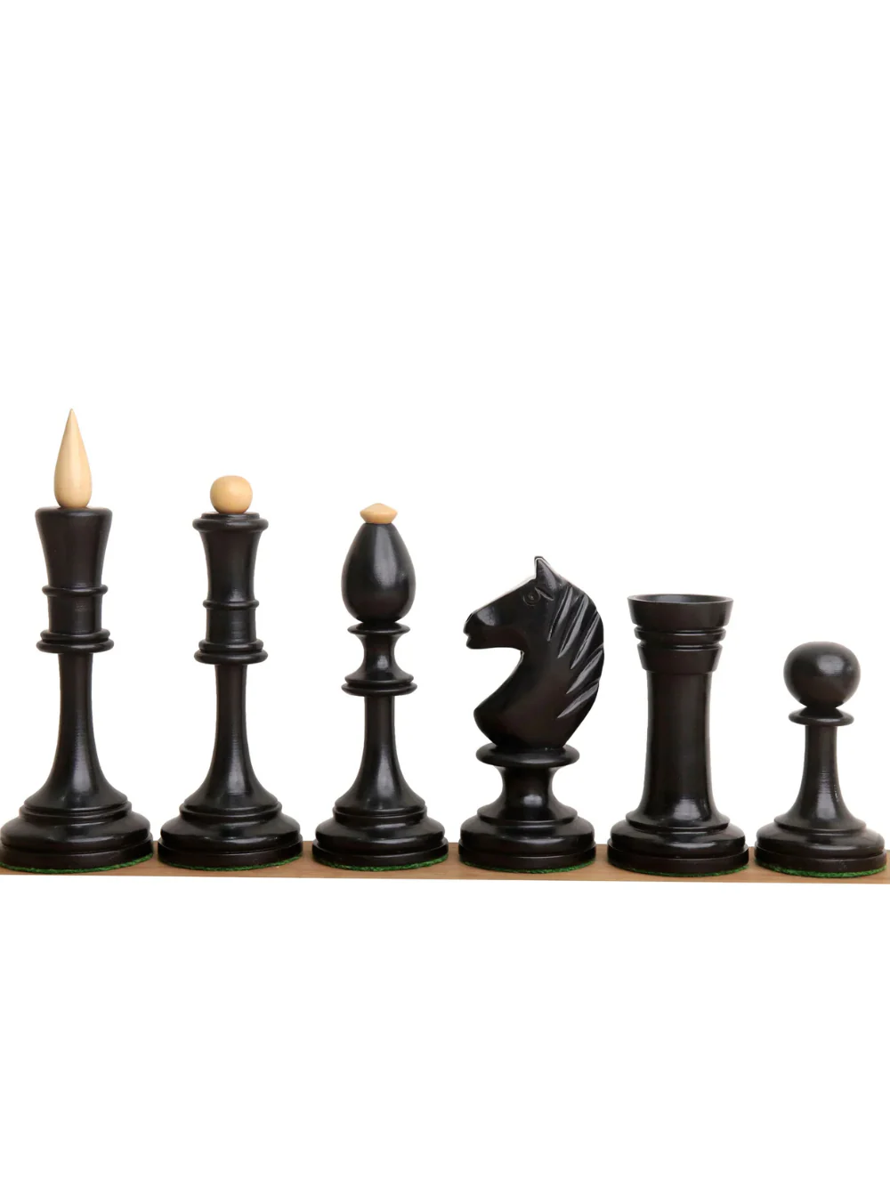 Averbakh Soviet Russian Chess Pieces - Double Weighted Boxwood - 4.8" King - Image 3