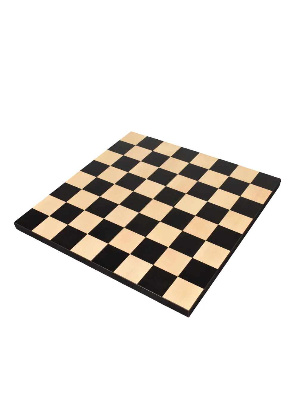 4" Professional Staunton Chess Set - Lacquered Burnt Boxwood Pieces with Board & Box - Image 4