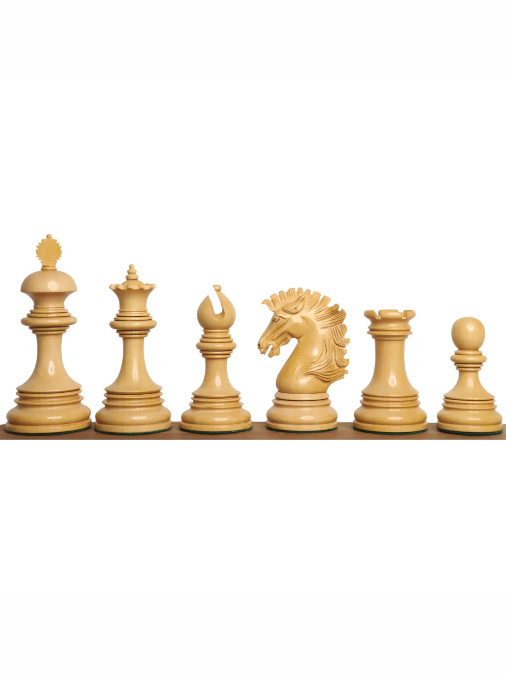 Alexandria Luxury Staunton Triple Weighted Chess Set - Image 3