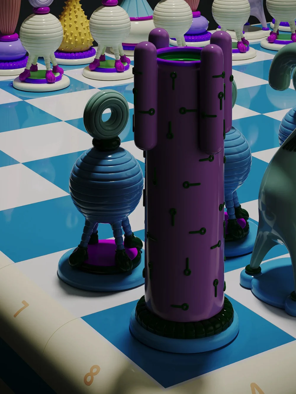 Another Kingdom: Light Stage Chess Set - Image 3