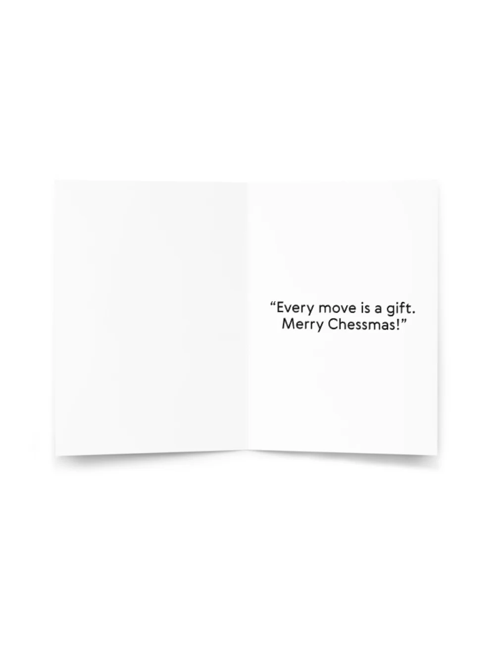 Chess Christmas Themed Card - Image 5