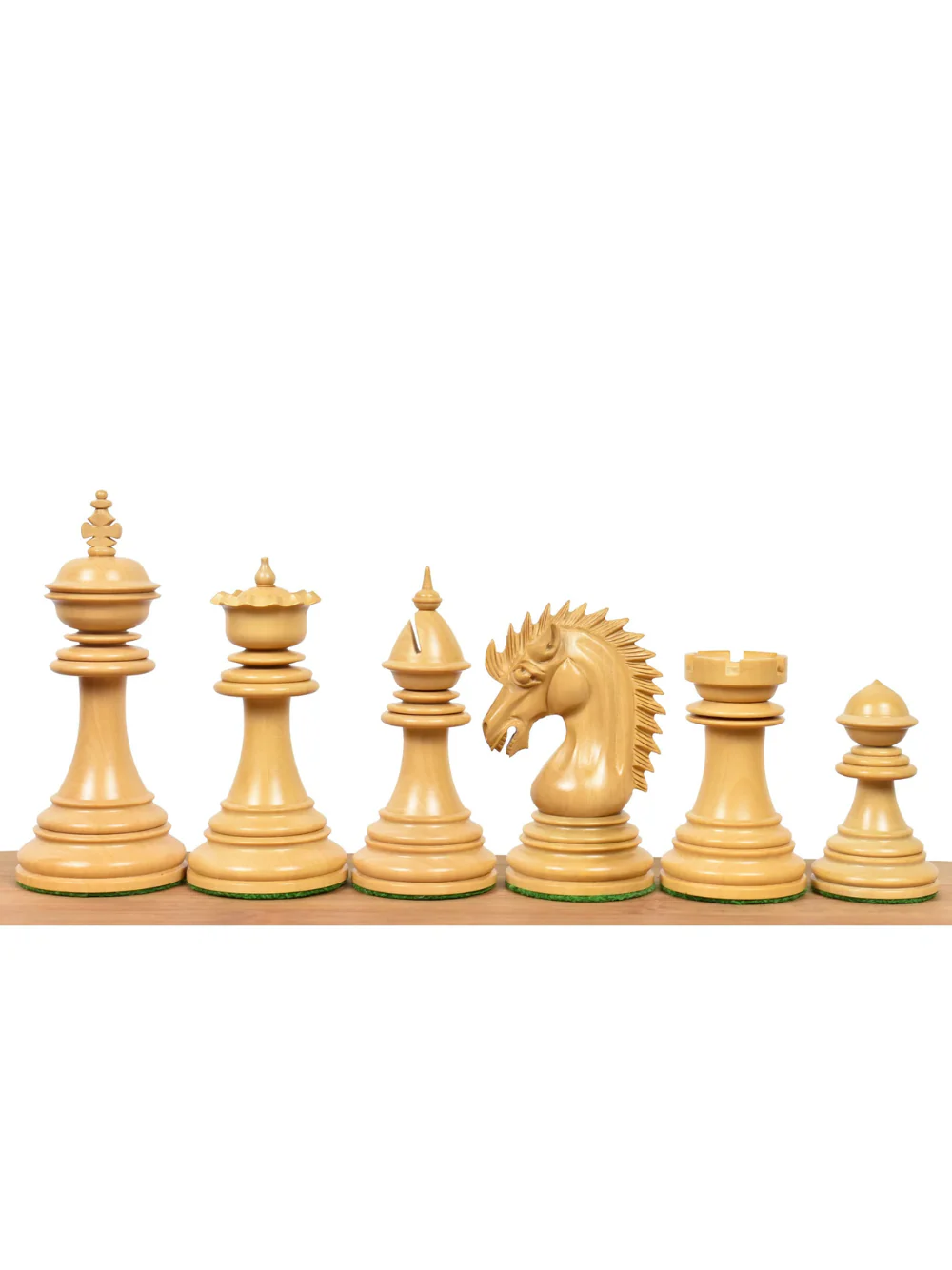 Dragon Luxury Staunton Chess Set - Ebony Pieces with Board & Box - Image 5
