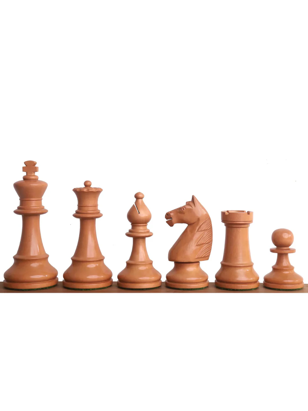 French Grandmaster Staunton Chess Pieces – Antiqued Boxwood - Image 3