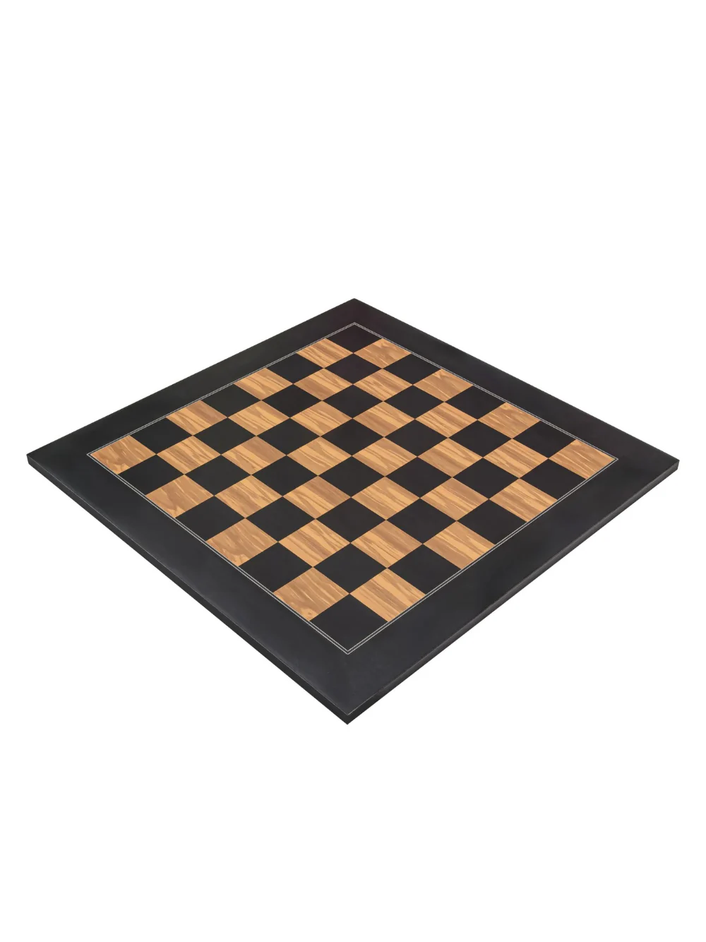 Rechapados Ferrer Olivewood Chess Set Combo - Black Olive Chess Board & Pieces - Image 2