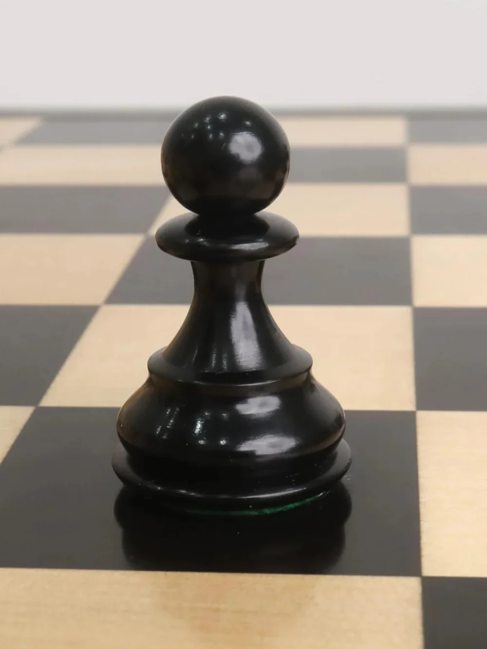 5″ Piatigorsky Cup Reproduced Chess Set - Chess Pieces Only - Ebony Wood - Image 7