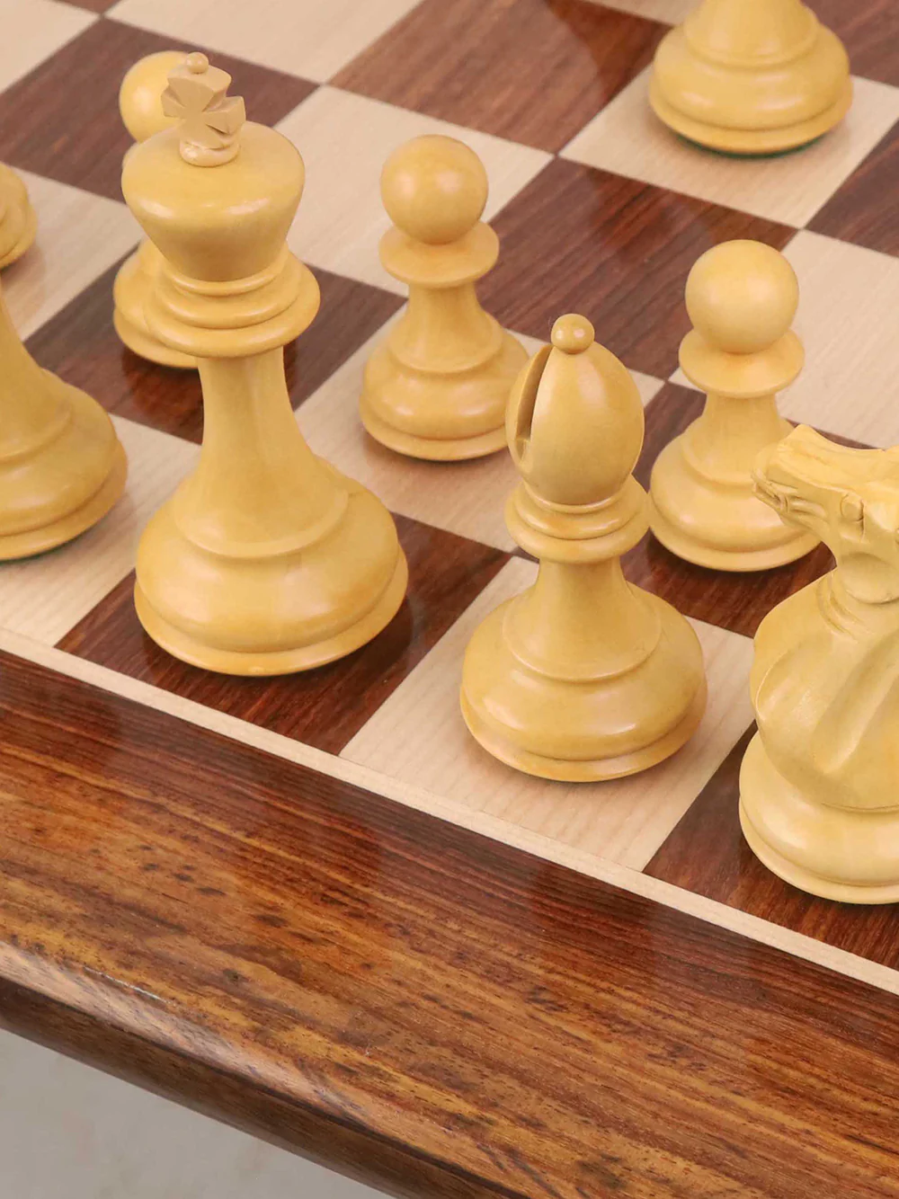 Pro Staunton Chess Set Combo – Pieces & Table - Image 3