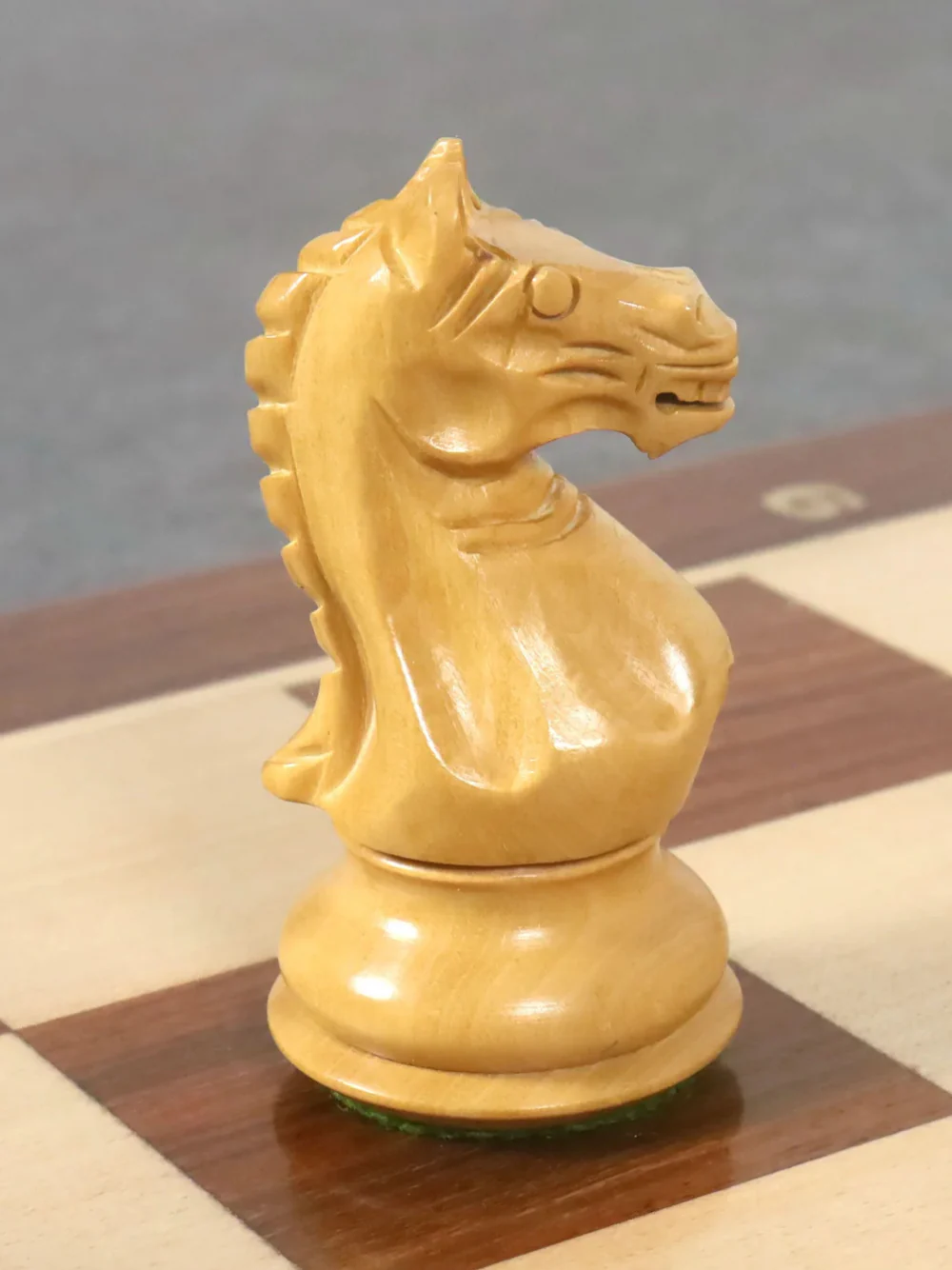 Queens Gambit Staunton Chess Set - 3.75" Ebony Pieces with Board & Box - Image 8