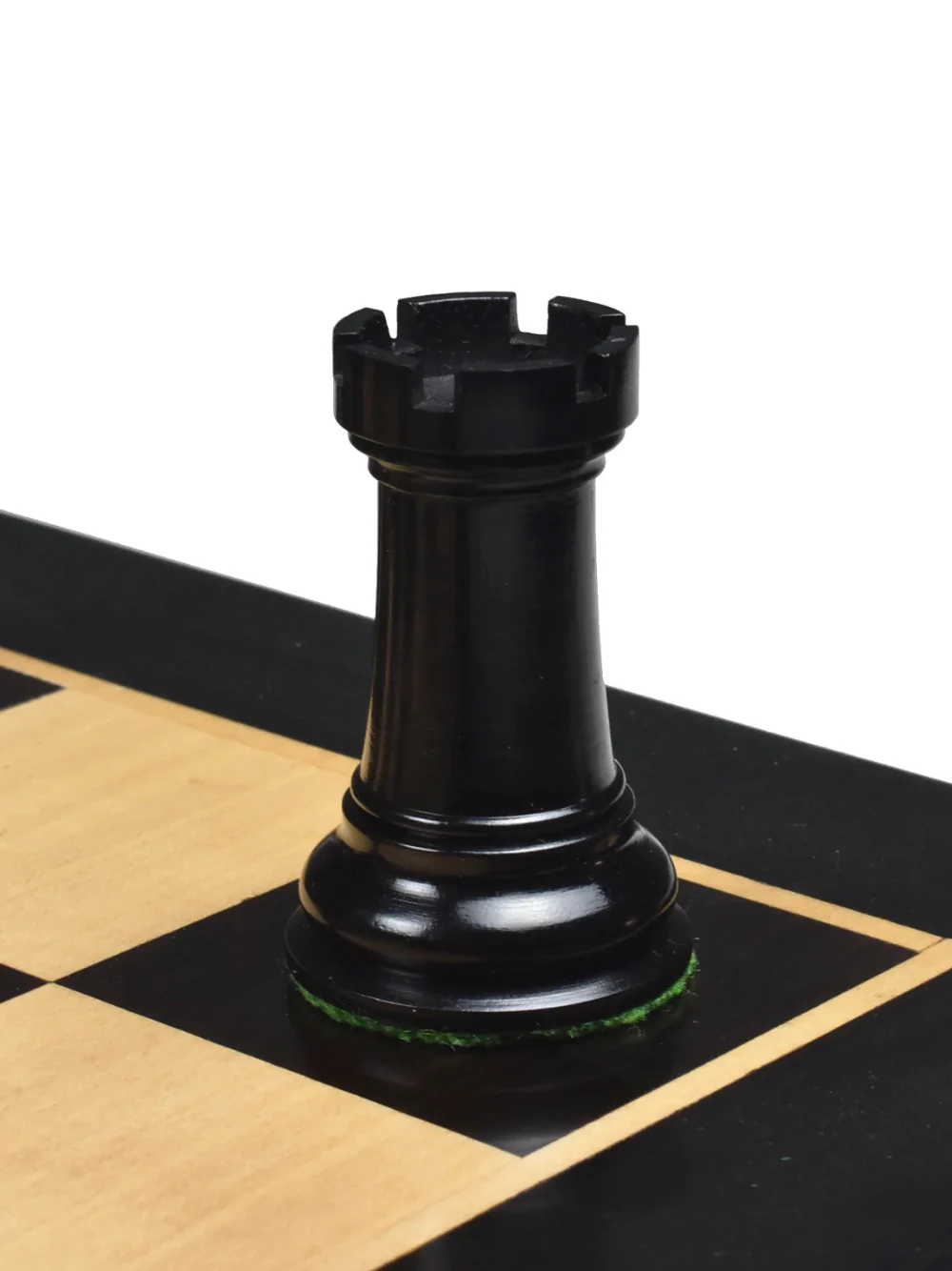Repro 2016 Sinquefield Staunton Ebony Wood Chess Pieces - Triple Weight - Image 11