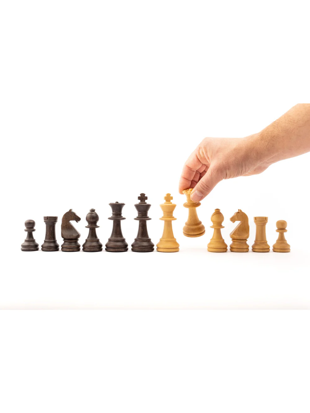 3.6'' Staunton Europe No. 6 Chess Set - Image 12