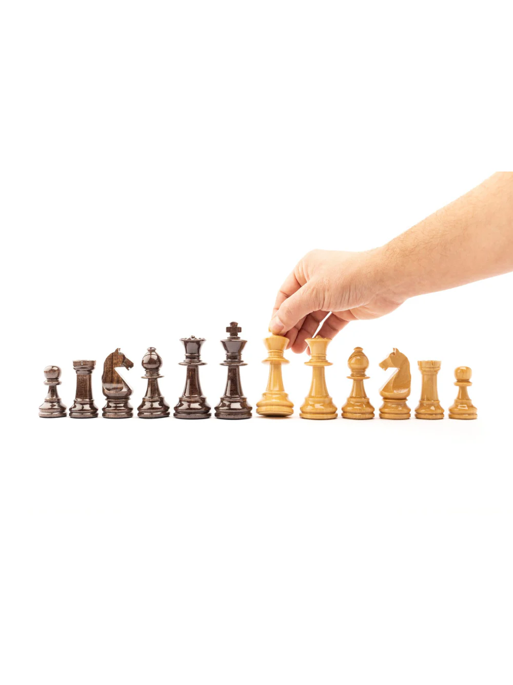 3.6'' Staunton Europe No. 6 Chess Set - Image 14