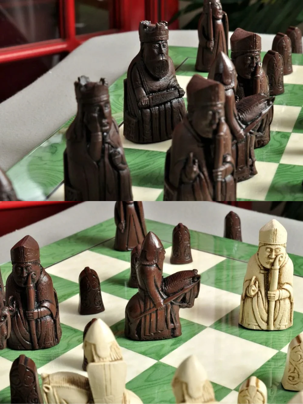 The Isle of Lewis Chess Pieces - 3.5" King - Image 3