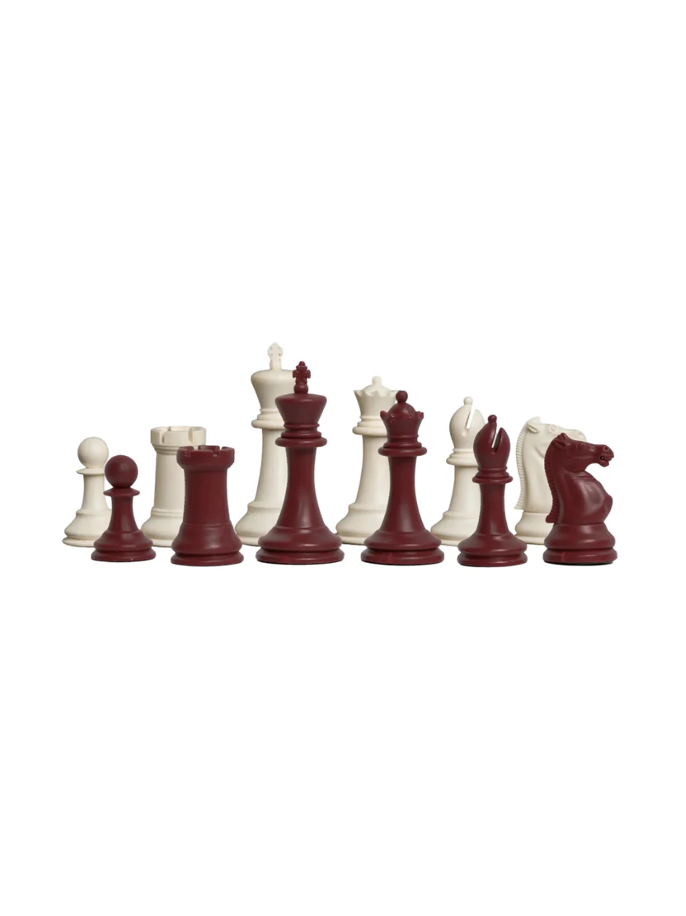 The Marshall Series Plastic Chess Pieces - 3.75" King - Image 3