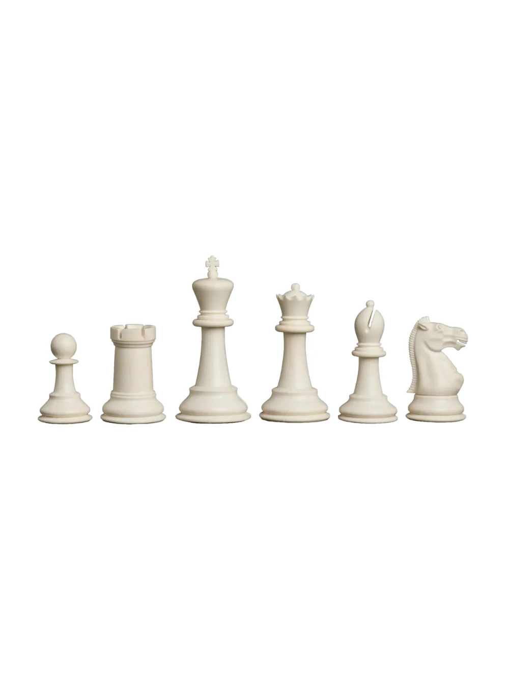 The Marshall Series Plastic Chess Pieces - 3.75" King - Image 7